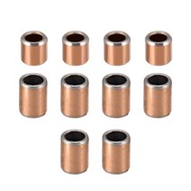 uxcell 1-11pcs 슬리브 (일반) 베어링 3mm 4mm 5mm 보어 5mm 6mm 7mm 외경 포장 오일리스 자체 윤활 부싱, 5x7x8 10개