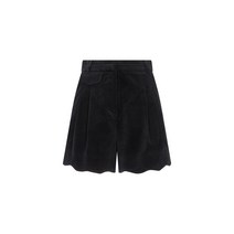 G-CUT 웨이브 코듀로이 하프 팬츠_블랙 7223430601