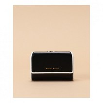 【SALE / 50 % OFF】 심플 바이 컬러 BOX 형 돈 지갑 Samantha Thavasa 사만다 타바사 · 파우치 케이스 블랙 그레이 핑크 베이지 옐로우 네이비 블루 [