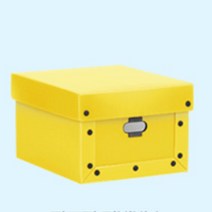 이사 단프라 박스 4색 노랑 조립형 41X35X26, 핑크