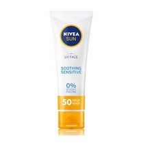 니베아 선 페이스 수딩 센서티브 크림, 3개, 40ml