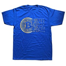 기념주화 비트코인선물 모형소품Bitcoin Shirt Cryptocurrency Miner BTC Crypto Design Punk Money Coin, 05 BLUE_03 M