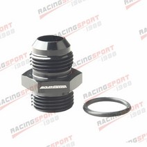 하늘별 차량용 led 시계 ADLERSPEED AN Male Flare To ORB 링 보스 스트레이트 컷 어댑터 피팅, 14 AN12-AN12