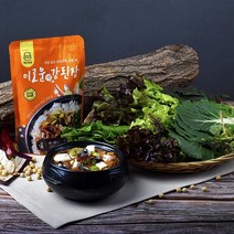 5봉 3분 강된장 간편식 재래식 세트 백이동골 300g 강원도, 상세페이지 참조