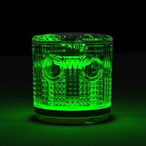 스트로브경광등 태양광 경고등 장애물 조명 스트로브 깜박이는 LED 농장 크레인 건설 낚시 보트 현장 등, green, 거꾸로 후크베이스