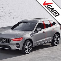 볼보XC60 PPF필름 B필러 헤드라이트 도어엣지 도어컵 트렁크 주유구 보호필름 브이가드PPF, 트렁크리드+주유구커버