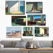 에드워드 호퍼 그림 액자 No13~24 프레임 6호(41x32cm), 13. Railroad Sinset/프레임액