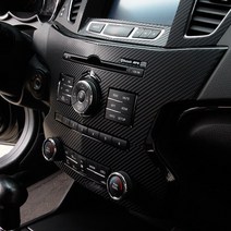 기아 K7 2010 ~ 2013 카본 데칼 스티커 포인트 실내 튜닝, 09. 펄레드, C TYPE (윈도우 패널)