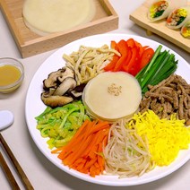 아임셰프 오색 구절판 740g / 9가지 재료 + 밀전병 구성 (2인분) 밀키트