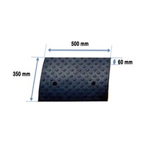 차량진입판 경사로 : 500-350-60고무 (칼블럭 포함) 휠체어경사로 대차경사로 운반수레 진입판 차량진입판 경사판 경사로 턱진입판 경계석턱 진입로턱