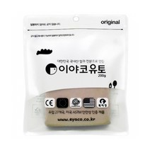 이야코 만지락 소프트유토 200g/학습/교재용/찰흙/전분/점토