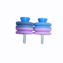 케이엠트레이드 다용도 칼날 연마 드릴용 원형 칼갈이 / 색상 배송상품 : 싱글블루 (원형칼갈이/원형숫돌/칼연마기/숫돌/칼날연마기/칼갈이숫돌/숫돌연마기 추천)