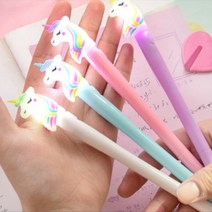 신기한 인싸 학용품 관종템 유니콘볼펜, 퍼플