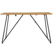 무인양품 MUJI 떡갈나무 접이식 테이블 120cm 4550002603960, 내추럴
