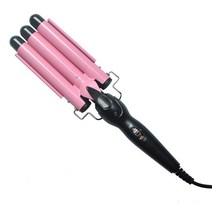 DFMEI 준마 LED 웨이브 고데기 물결 봉고데기 220V 전용코드, 2단온도조절, 22mm