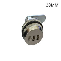 새로운 3 자리 조합 암호화 상자 잠금 20-30MM 스마트 캠 코드 잠금 아연 합금 사서함 캐비닛 도어 보안 하드웨어 1 개, 프랑스|20mm silver
