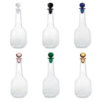 자페라노 빌리아 컬렉션 1본입 컬러 워터 카라페 6종 홈카페 음료 보틀병, 블루