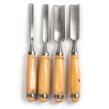 우드카빙키트 접목도 조각도 4pcs 240mm 가우징 세트 나무 조각 끌 도구 손 diy 조각 목공 도구