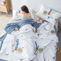 호텔이불새로운 북유럽 여름 얇은 자연 편안한 수면 시원한 이불 슈퍼 부드러운 깃털 코튼 Stuffel 통기성