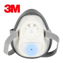 3M 방독마스크 1200 방독면 반면형 면체 페인트 도장 농약살포 마스크, 1개