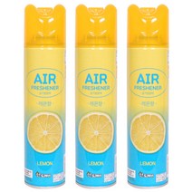 산도깨비 공기청향제 레몬향 300ml 방향제, 3개