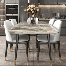 원목식탁 단단한 나무 주방 커피 센터 엔드 럭셔리 현대 거실 메사 코미터 홈 가구 WSW40XP, 6.1.8m Single table