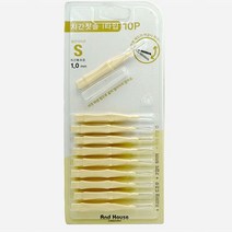 도봉물산_[국내산] 덴탈 치간 칫솔 치아 치실 이쑤시게 i형 10P 1.0mm, 도봉 쿠팡 S, 도봉 쿠팡 본상품선택
