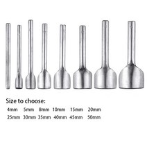 가죽공예독학 가죽공예도구 가죽공예재료 LMDZ 1Ps 가죽 공예 하프 라운드 커터 펀치 수제 벨트 스트랩 3mm, 08 30mm