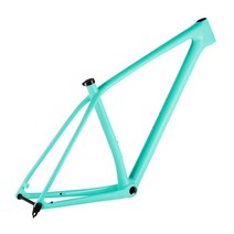 MTB 카본 프레임 Spcycle 29er BSA 12x148mm 부스트 XC 하드 테일 산악 자전거 프레임 초경량 T1000 카본 프레임 MTB 29, 05. Size M Glossy, 10. Celeste