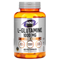 NOW 나우푸드 엘 글루타민 더블스트렝스 1000mg L-클루타민 굴루타민, 1개, 1000mg 120정