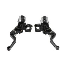 ZSDTRP7/8 quot 바이크 오토바이 유압 브레이크 클러치 마스터 실린더 저수지 레버 50cc300cc 스포츠 자전거 자전거용, 07 black