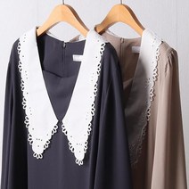 빅사이즈 옷 모티브펀칭블라우스 108F113S 여성의류