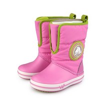 [크록스(슈즈)] 크록스 라이트 거스트 부츠 PS 파티 핑크/볼트 그린 (CROCS LIG