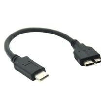 15cm 1M USB3.1 Type-C To USB 3.0 마이크로 B 10 핀 짧은 케이블 하드 드라이브 용 5Gbps 데이터 커넥터 스마트 폰 PC OTG C 유형 전화, 02 0.1m
