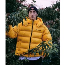 [국내 매장판] VOLCOM 글로시 오버핏 다운 숏패딩옐로우 263249
