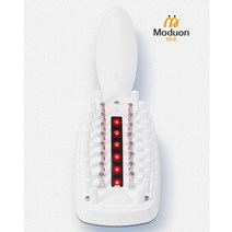 모두온 두피마시지기 레이저빗 출산탈모 헤어빔 탈모 두피마사지+FS2 헤어토닉 2병, 핑크