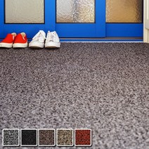 에어클린 DIY 코일매트 무료재단 23mm 현관 바닥 홈매트 발코니 베란다 가정용, 23mm_60cm 사이즈, 레드