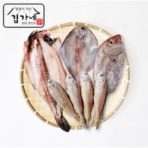 [목포김가네] 국내산 반건조생선 선물세트 2호 [ 민어(중)1 참조기(중)2 병어1 참돔1 ]