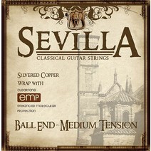 Everly - Sevilla Classic Guitar Strings / Ball End-Medium Tension (8442), *