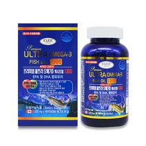 캐나다 프리미엄 울트라 오메가3+비타민D 1300(6개월분) +휴대용약통 증정, 01. 180캡슐 x 12개