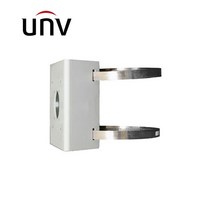 유니뷰 CCTV 실외 IP카메라 기둥 설치 브라켓 알루미늄 스텐 밴드 폴 마운트 어댑터 TR-UP06-B-IN