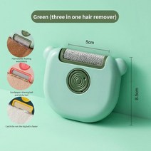 3 in 1 휴대용 스웨터 리무버 롤러 패브릭 면도기 울 코트 펠렛 미니 애완 동물 헤어 브러시 도구 의류 면, 01 Green