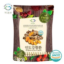 푸른들판 인도 강황환 500g 강황 뿌리 진피 환 투메릭 진저, 단품