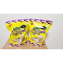 현미 과자 다이어트간식 뻥튀기 맛샘푸드 누룽지 현미스낵 160g x 마음대로 에이치원 푸드, 4개