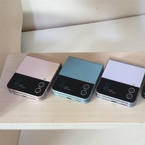 갤럭시 Z플립4 폴드4 고급형 목업 목업폰 목각폰 모형폰, 02.폴드4 그린 고급바탕무