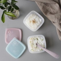 실리콘 이유식용기 2p 세트