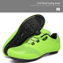 mtb클릿슈즈 클릿슈즈 클릭슈즈 플랫 사이클링 신발 남성 클리트 자전거 스니커즈 여성 로드 스피드 산악 루트 패션 통기성, 없음, Road green+46