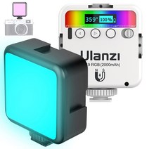 유튜브조명 자연광조명 방송조명 지속광조명 영상 ulanzi vl49 rgb video mini led 카메라 빛 2000mah rechargable led 사진촬영 브이로그, 도구