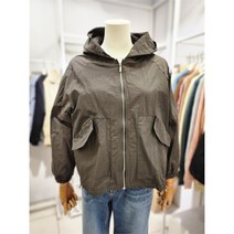 더히스토리 세이브존01 밑단 스트링 시보리 점퍼 HG138CH