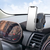 [도우팩토리]미니쿠퍼 무선 충전 이지 스마트폰 거치대 F시리즈 전용, F54/F55/F56/F57 전용